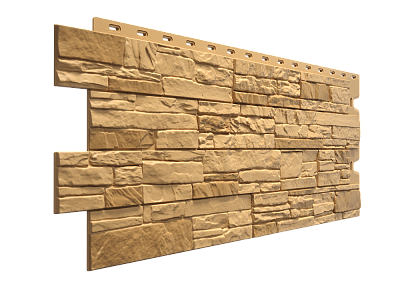 Фасадная панель Деке STEIN Бронзовый 1196х426,  0,44м2 (10 шт в упак.) фото Центр Металлокровли