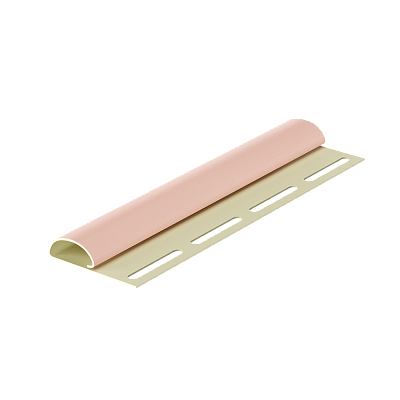 Финишный профиль Дёке Персик  дл.3,05м. фото Центр Металлокровли