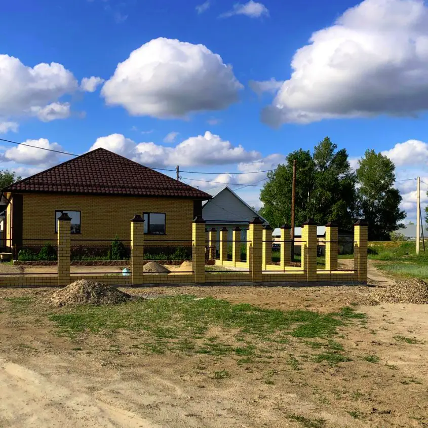 Фото 3 колпак Monblan Premium Коричневый для столбов забора