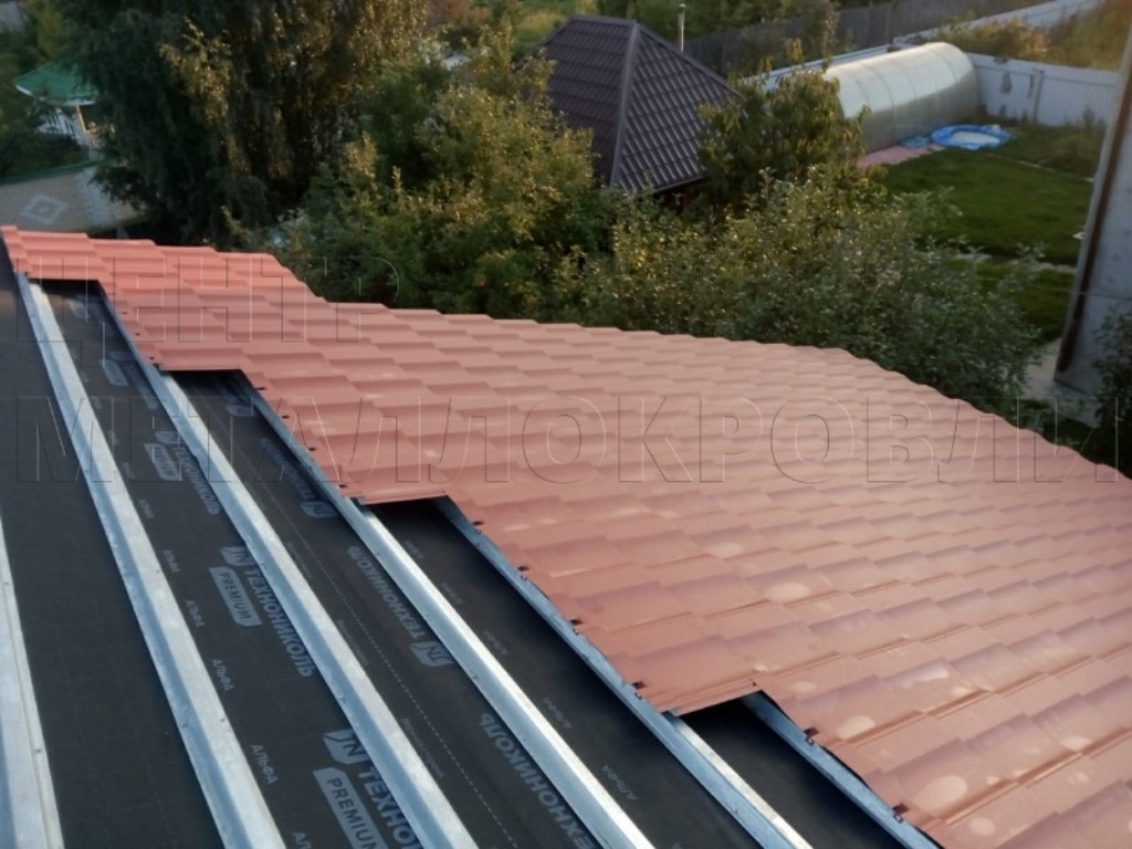 Металлочерепица Геркулес 8004 терракотовый Стальной Бархат от Центра Металлокровли в Уральске Металлочерепица Геркулес 8004 терракотовый Стальной Бархат от Центра Металлокровли в Уральске
